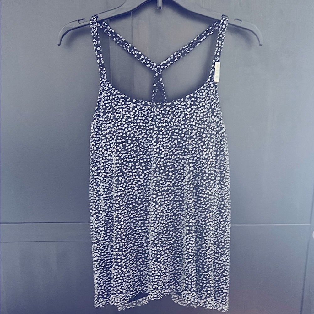 🆕 Coco Reef Black and White Tankini Swim Top (Top Only)